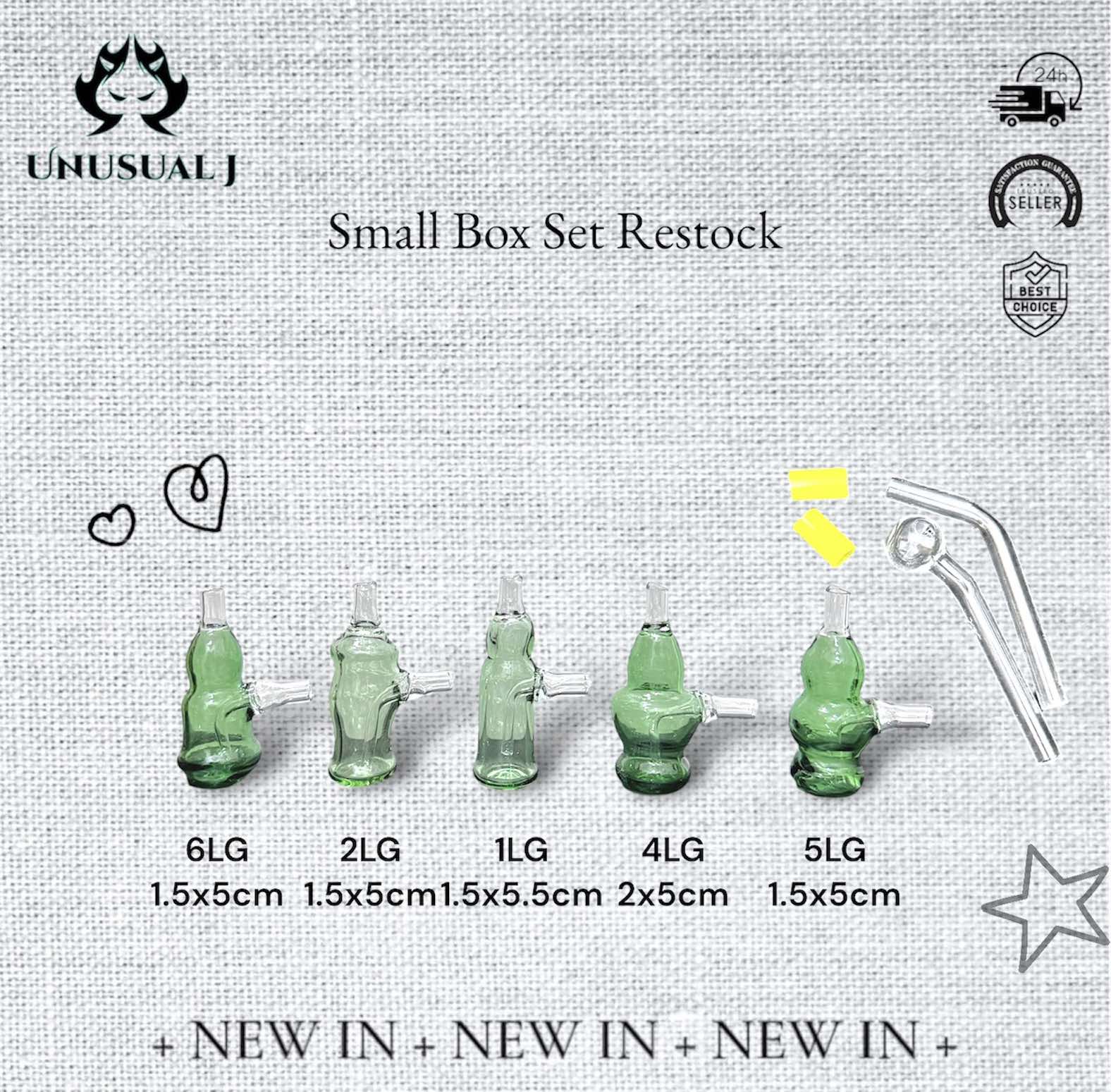 L Series GREEN Mini Travel Set Easy Caring