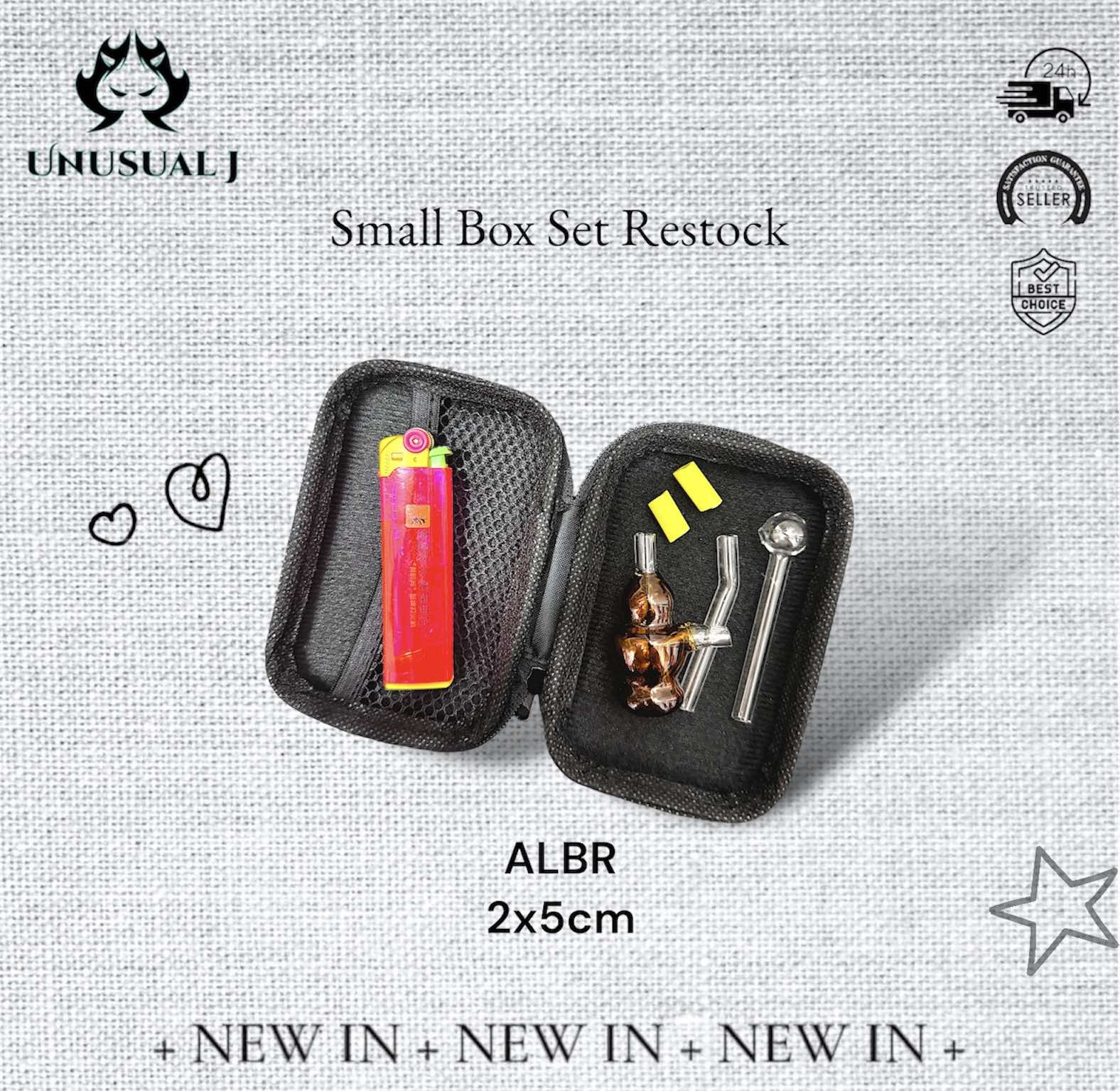 PouchBag SET ALBR Glass Set