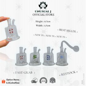 BEST SELLER 6.5cm x 4.5cm Cylinder Inner Mix Flower Bottle Set