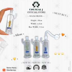 DVS 03 SET 8.5CM ShopeeOption) BEST SELLER 8.5cm x 3.5cm Springy SilentCylinder Bottle Set